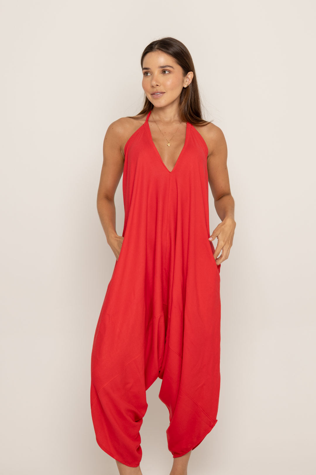 JUMPSUIT COSMO ROJO