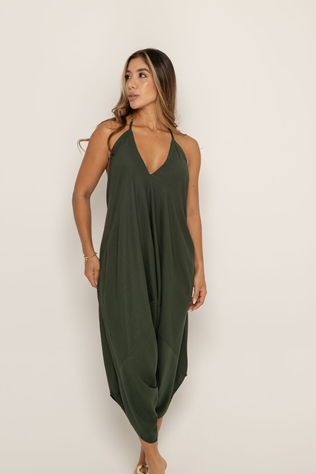 JUMPSUIT COSMO VERDE MILITAR