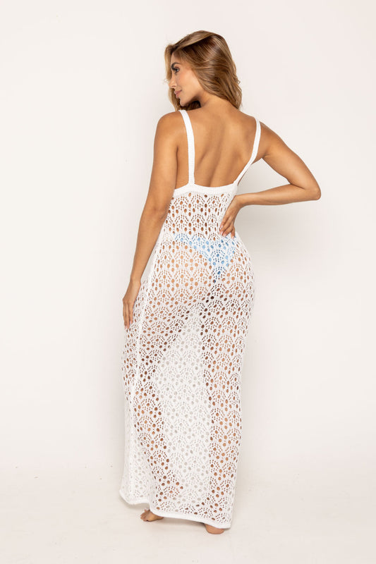 VESTIDO TEJIDO KAI BLANCO