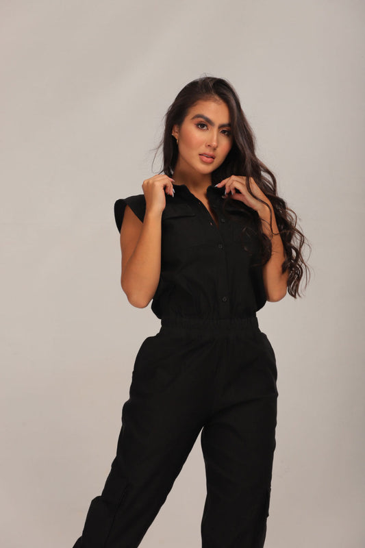 ENTERIZO CARGO NEGRO