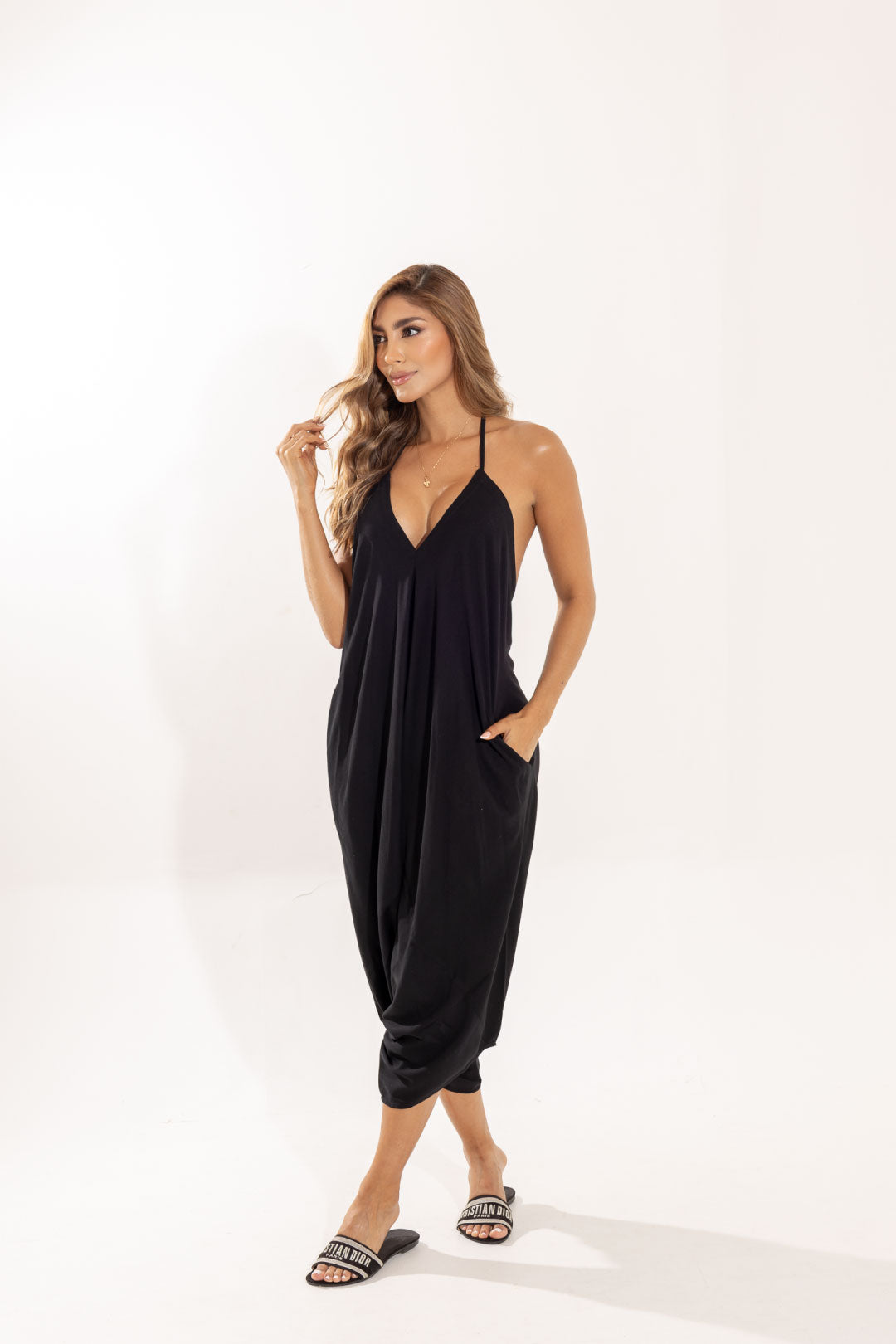 JUMPSUIT COSMO NEGRO