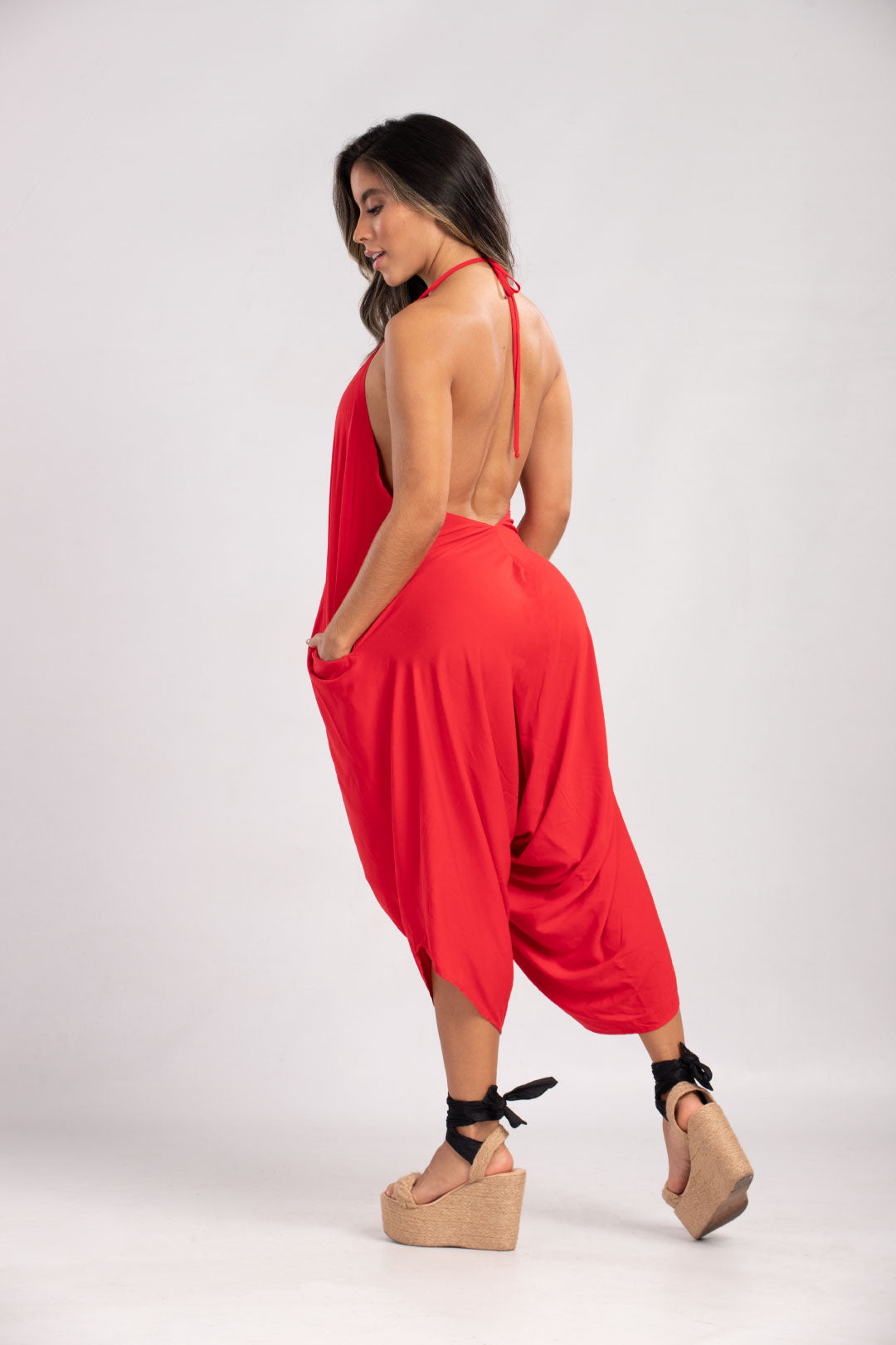 JUMPSUIT COSMO ROJO