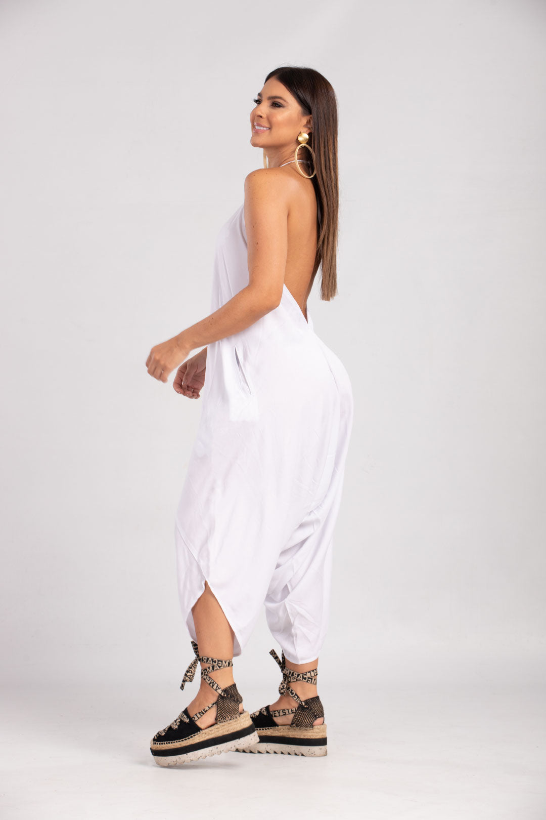 JUMPSUIT COSMO BLANCO
