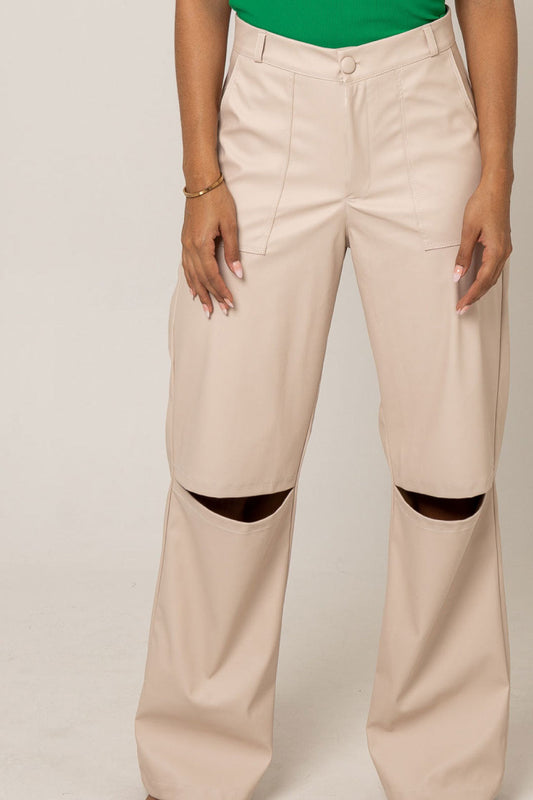 PANTALÓN LEO CREMA