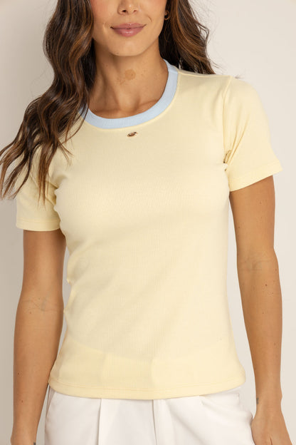 CAMISETA EMMA AMARILLO
