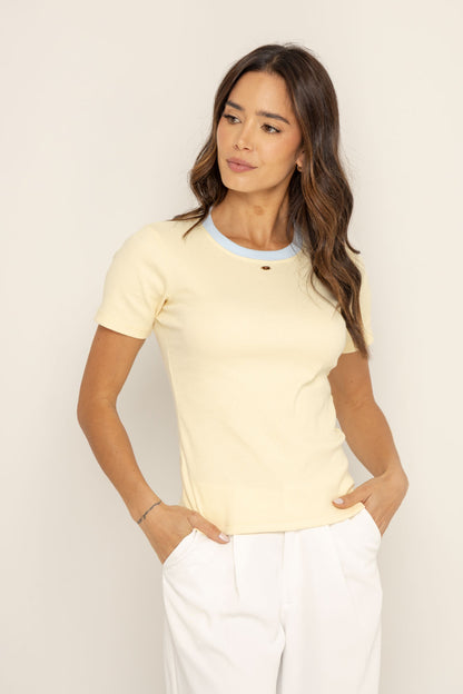 CAMISETA EMMA AMARILLO