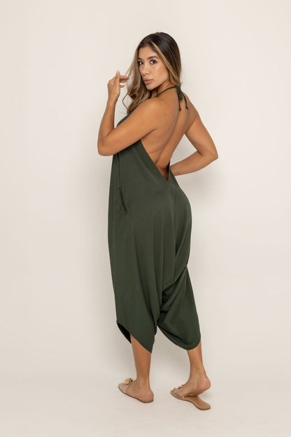 JUMPSUIT COSMO VERDE MILITAR