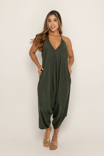 JUMPSUIT COSMO VERDE MILITAR