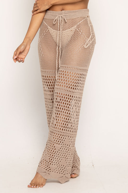 PANTALON TEJIDO OHANA NUDE