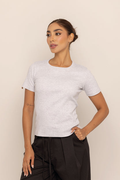 CAMISETA EMMA GRIS JASPE