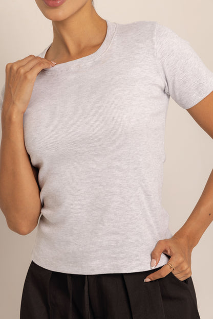 CAMISETA EMMA GRIS JASPE