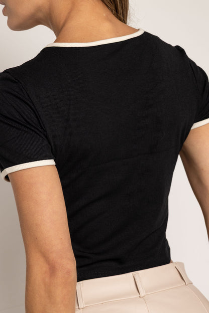 CAMISETA EMILY NEGRO