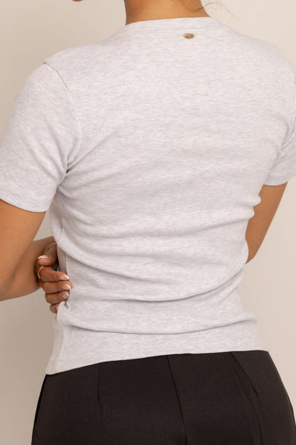 CAMISETA EMMA GRIS JASPE