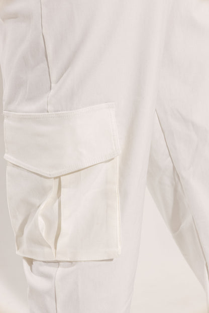 ENTERIZO CARGO BLANCO HUESO