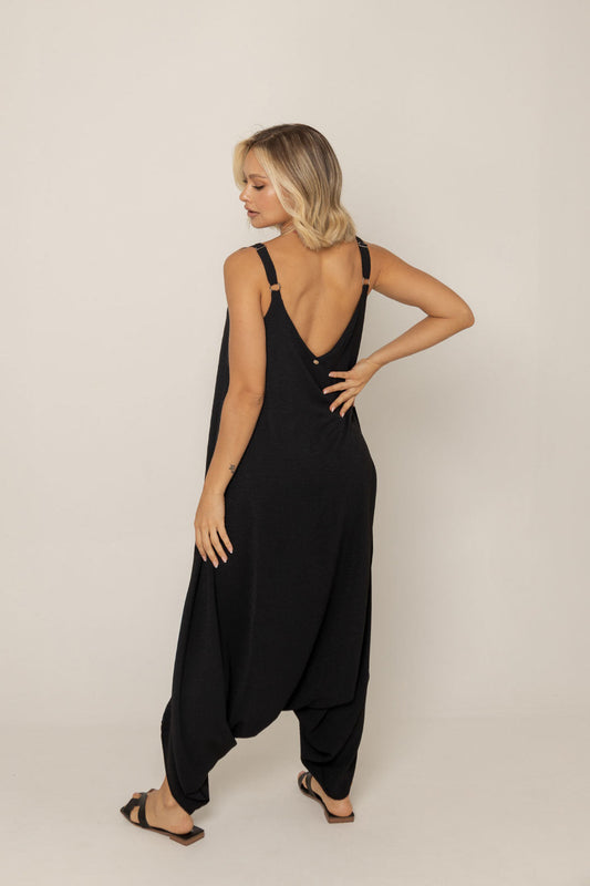 JUMPSUIT MARIANA NEGRO