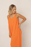 JUMPSUIT MARIANA NARANJA