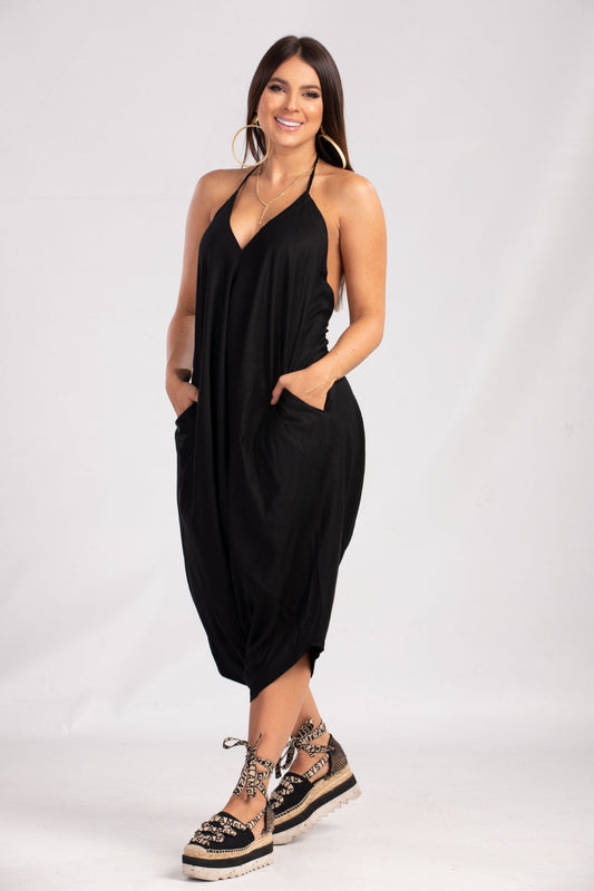 JUMPSUIT COSMO NEGRO